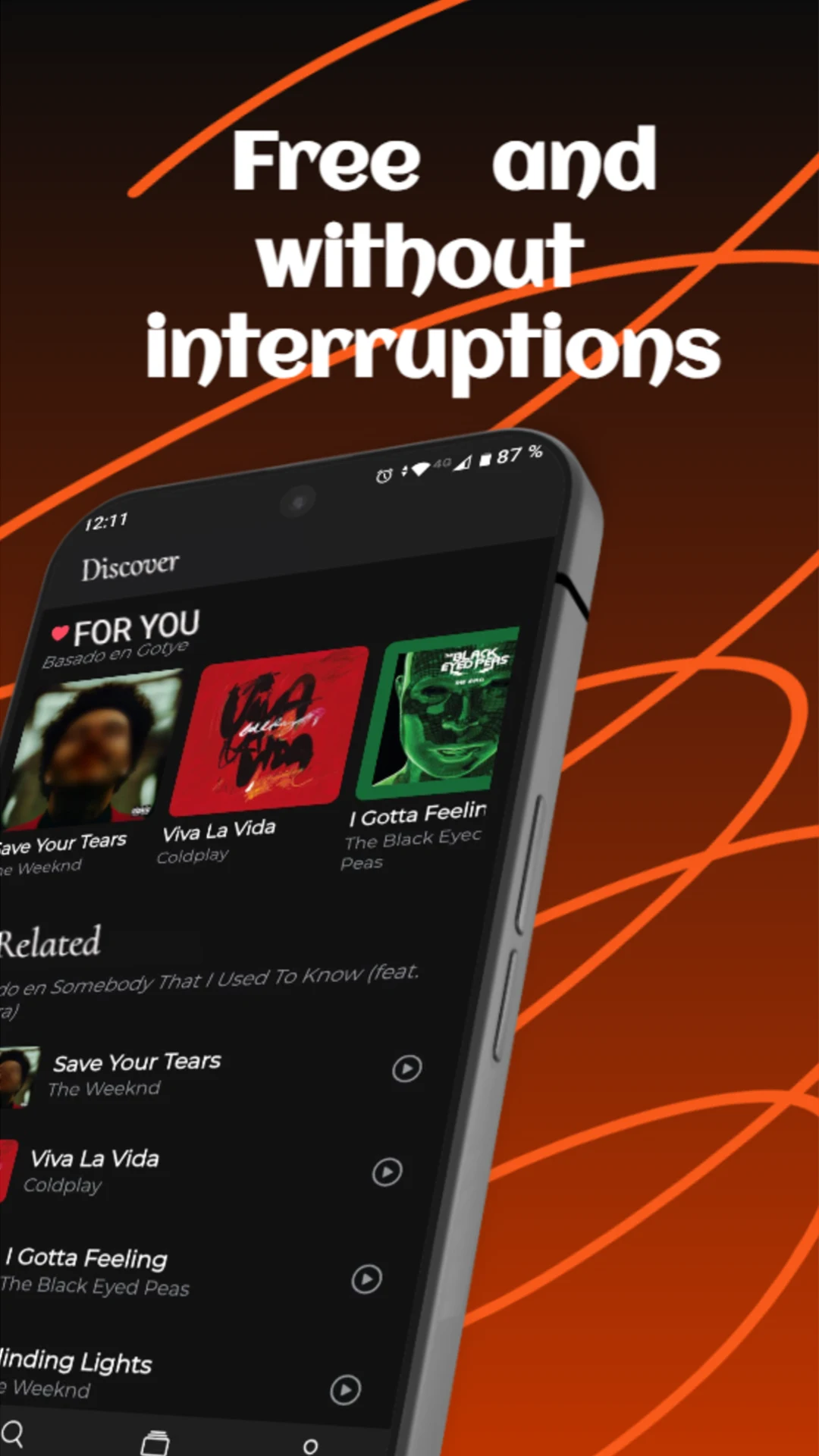 Shark Music Player & Streaming screenshot